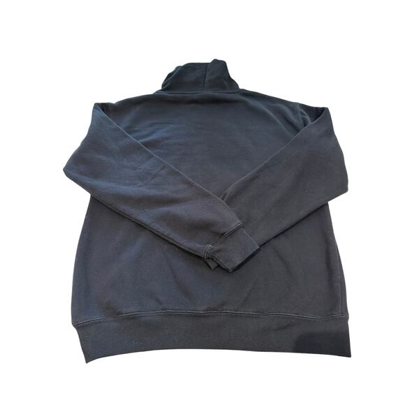 Peanuts Snoopy Hoodie Black XS Embroidered Crochet Pullover Sweatshirt Pocket - Picture 4 of 6